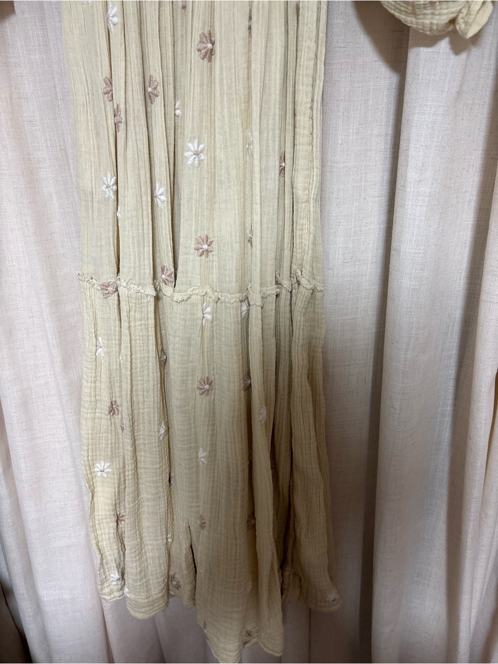Free People Dahlia Embroidered
Maxi Dress / Pearl Island - Picture 6 of 6